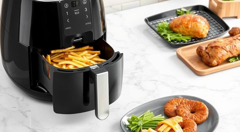 Fritadeira sem Óleo e Grill Arno Airfry & Grill Expert Maxx Digital 6,5L AFD6 Fritadeira sem Óleo e Grill Arno Airfry & Grill Expert Maxx Digital 6,5L AFD6