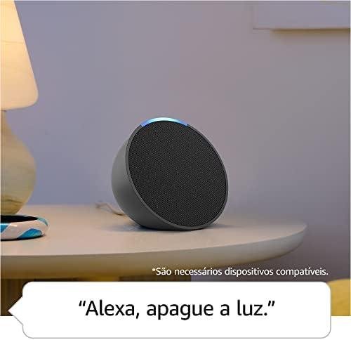 Echo Pop (Última geração) | Smart speaker compacto com som envolvente e Alexa | Cor Preta                Echo Pop (Última geração) | Smart speaker compacto com som envolvente e Alexa | Cor Preta