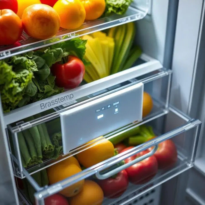 Gaveta Fresh Box da Geladeira Frost Free Brastemp Inverse