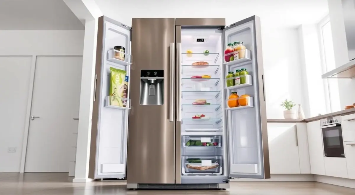 Geladeira Electrolux Side by Side Efficient com Tecnologia Autosense 435L