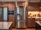Geladeira Frost Free Brastemp Inverse 447 litros Inox em ambiente de cozinha