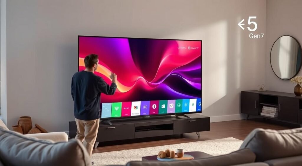 experiência de uso conectividade smart TV experiência de uso conectividade smart TV