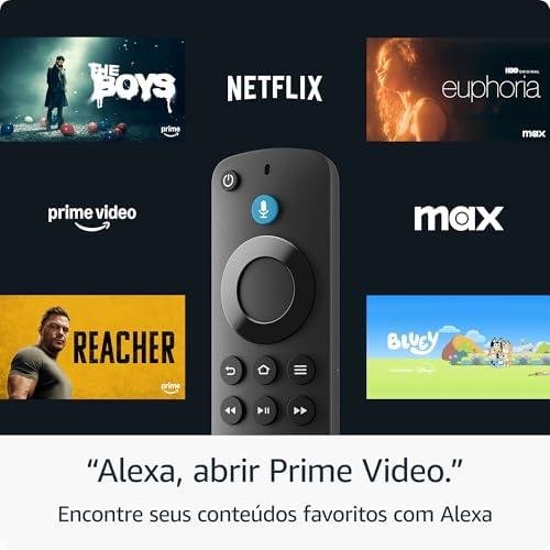 Fire TV Stick HD (Última geração) | Com controle remoto por voz com Alexa (inclui comandos de TV), controles de casa inteligente e streaming em HD                Fire TV Stick HD (Última geração) | Com controle remoto por voz com Alexa (inclui comandos de TV), controles de casa inteligente e streaming em HD