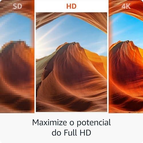 Fire TV Stick HD (Última geração) | Com controle remoto por voz com Alexa (inclui comandos de TV), controles de casa inteligente e streaming em HD                Fire TV Stick HD (Última geração) | Com controle remoto por voz com Alexa (inclui comandos de TV), controles de casa inteligente e streaming em HD